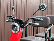 Электротрицикл GreenCamel Пони Z8 (60V 650W) дифференциал, (Красный)